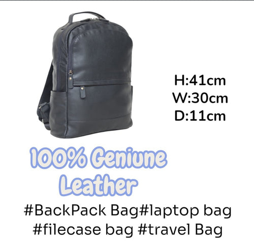 100% Leather|Letharo Premium Leather Travel Bag