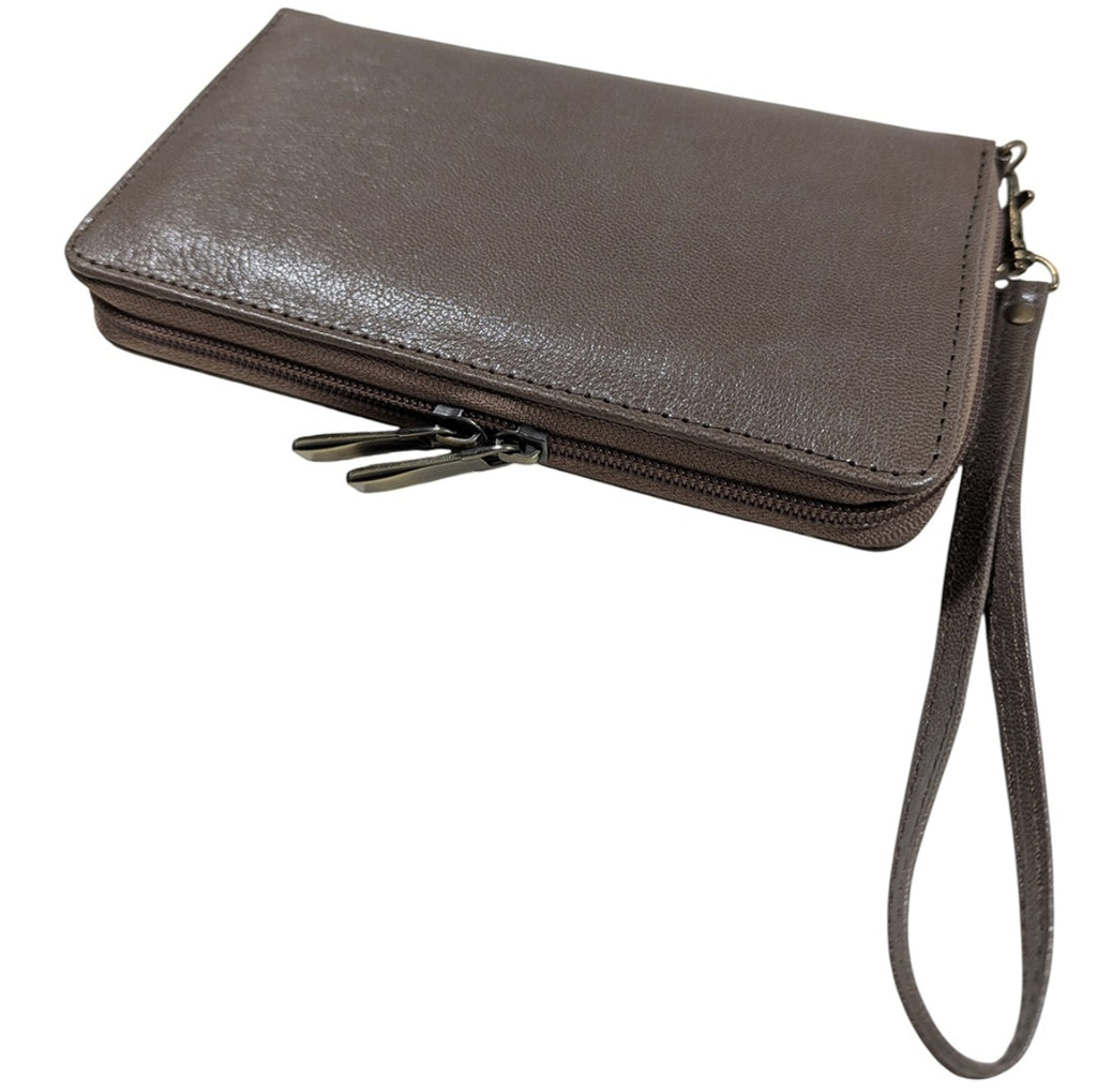 Letharo Premium Leather Wristlet Clutch